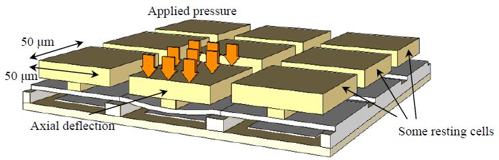 pressure fingerprint sensor